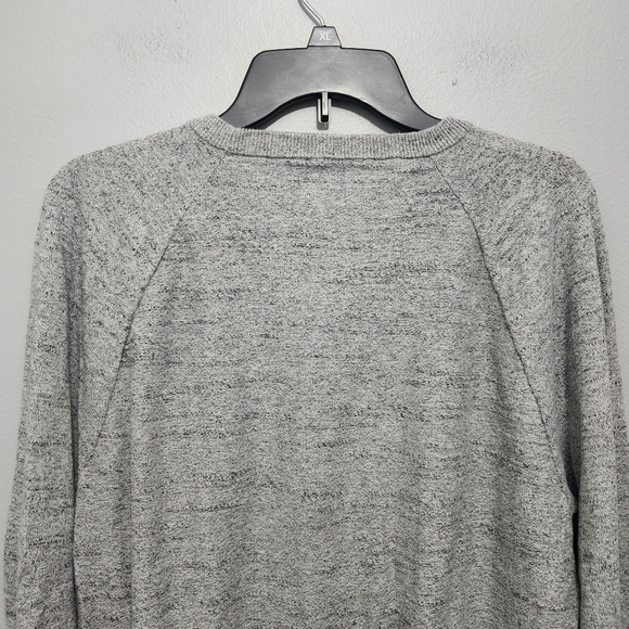 J.crew mercantile men's pullover crew neck sweater size large gray - Picture 7 of 7